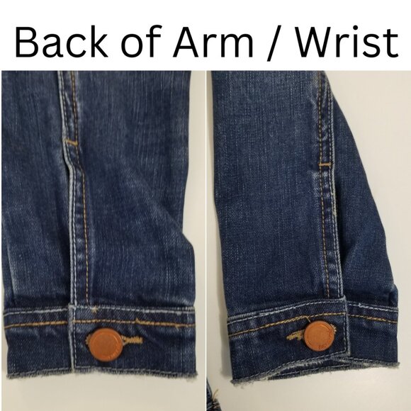 BLANK NYC Blue Denim Jacket In Diet Pill XS - Picture 12 of 16